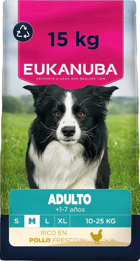 Eukanuba Adulto — Razas medianas 15 kg